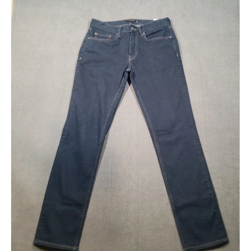 Banana Republic Slim Fit Jeans Mens 30x32 Dark Wash Stretch Denim‎ 266694